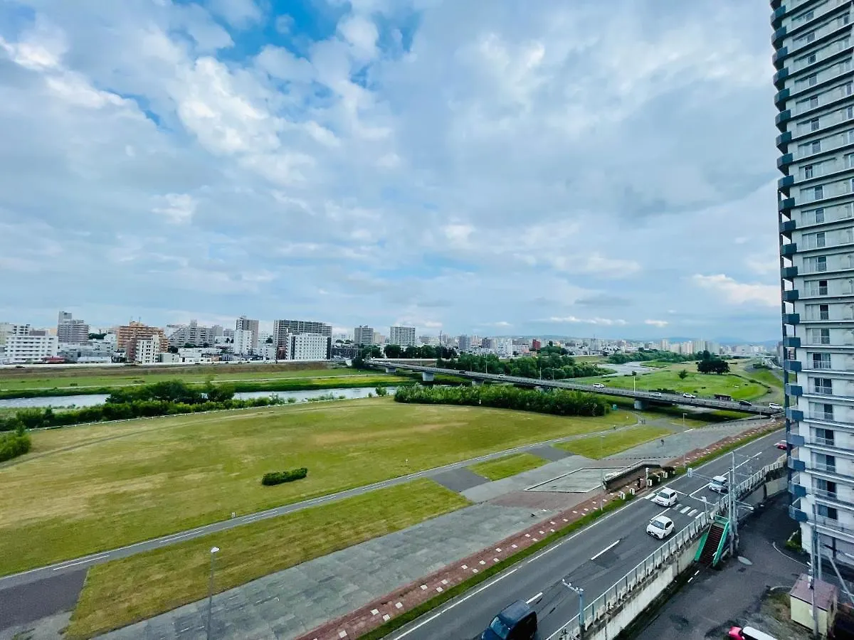 דירות Toyohira 中島9-1　New Open　景観最良の1Ldk50㎡の室内空間　地下鉄駅徒歩5分以内 יפן