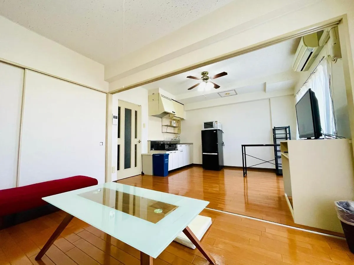 Apartmán 中島9-1　New Open　景観最良の1Ldk50㎡の室内空間　地下鉄駅徒歩5分以内 Toyohira