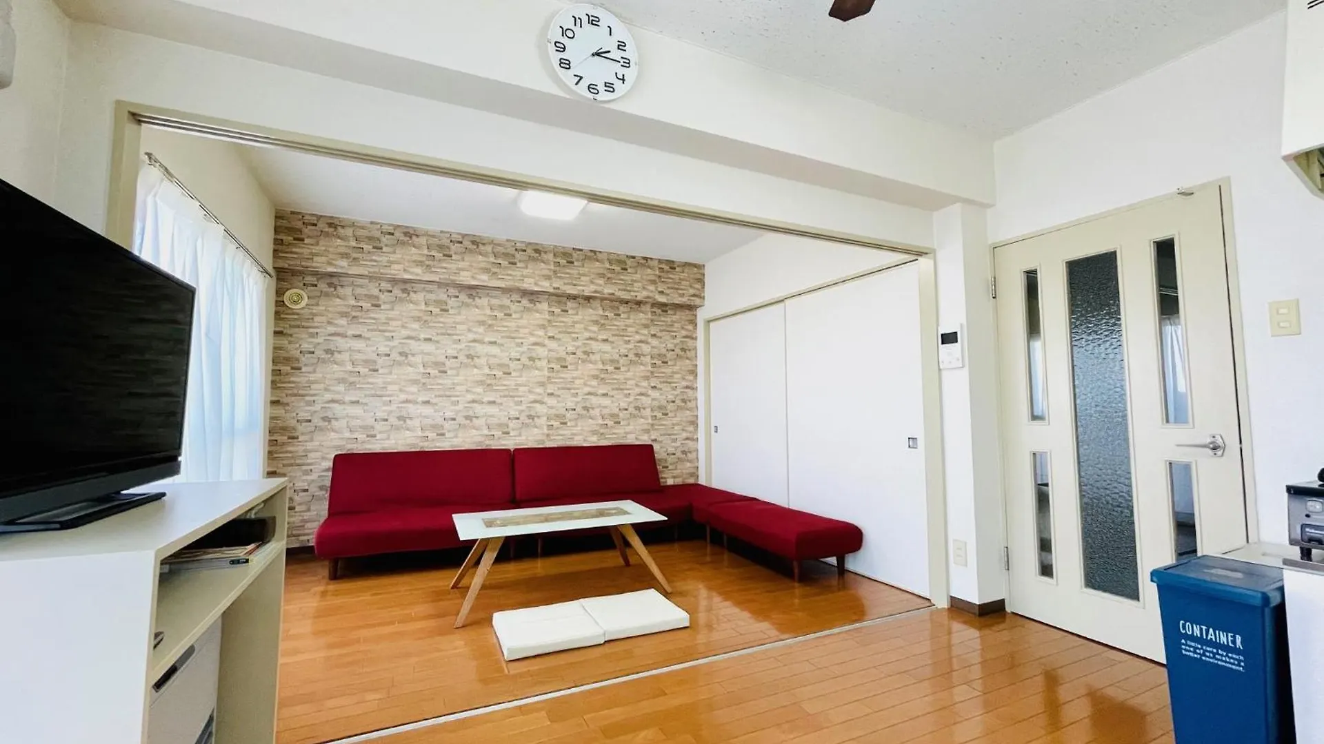 Apartmán 中島9-1　New Open　景観最良の1Ldk50㎡の室内空間　地下鉄駅徒歩5分以内 Toyohira