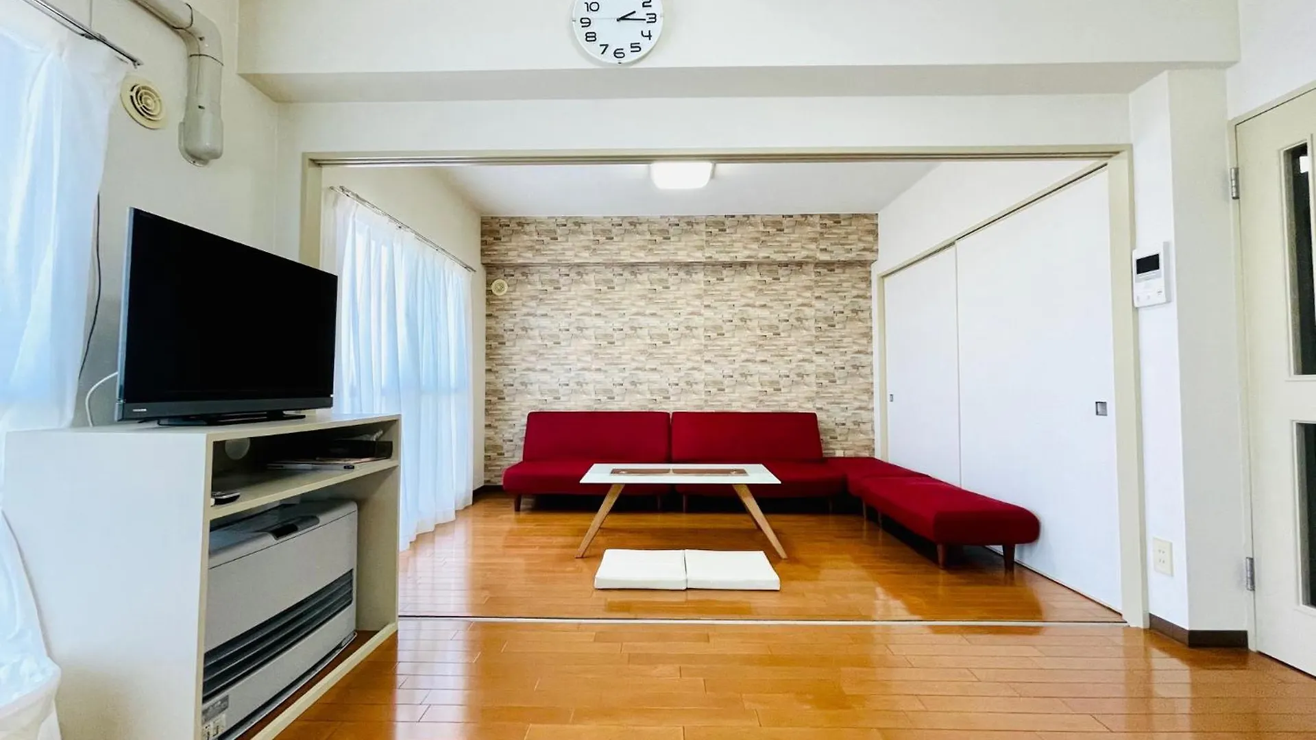 Apartmán 中島9-1　New Open　景観最良の1Ldk50㎡の室内空間　地下鉄駅徒歩5分以内 Toyohira Japonsko