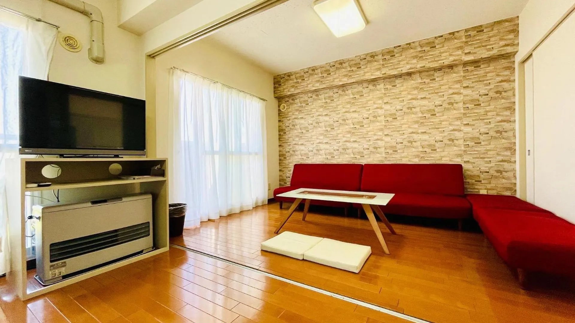 Apartmán 中島9-1　New Open　景観最良の1Ldk50㎡の室内空間　地下鉄駅徒歩5分以内 Toyohira Japonsko